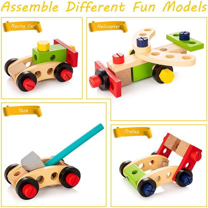 4Ever Wood™ | Educational Wooden Tool Box Toy 2
