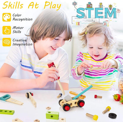 4Ever Wood™ | Educational Wooden Tool Box Toy 4