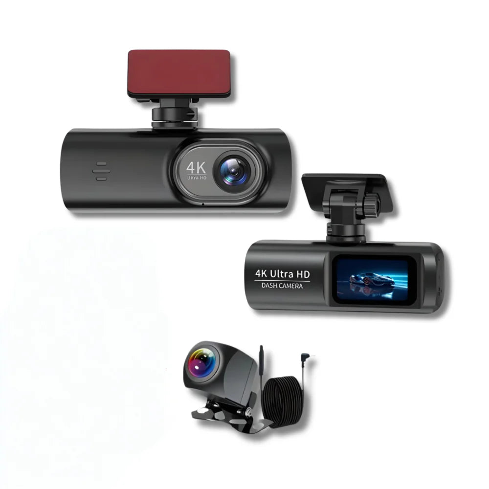 4K HD Car Camera WiFi GPS Night Vision Dash Cam