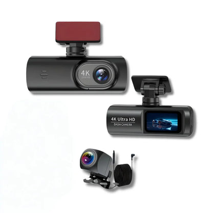 4K HD Car Camera WiFi GPS Night Vision Dash Cam