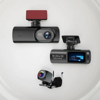 4K HD Car Camera WiFi GPS Night Vision Dash Cam - Lusomart