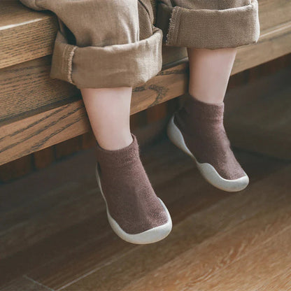 Soft Baby Slip On Socks Shoes - Lusomart