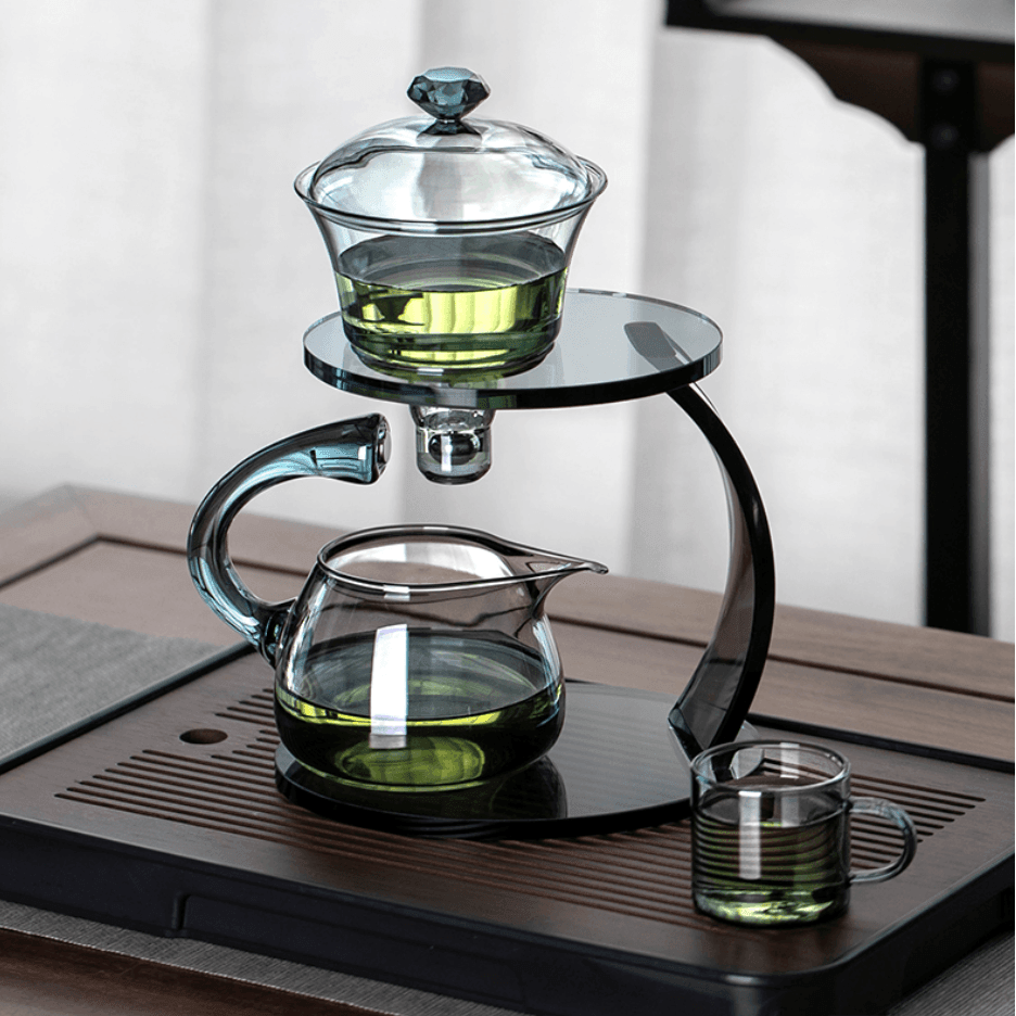Elegant Glass Automatic Tea Infuser - Lusomart