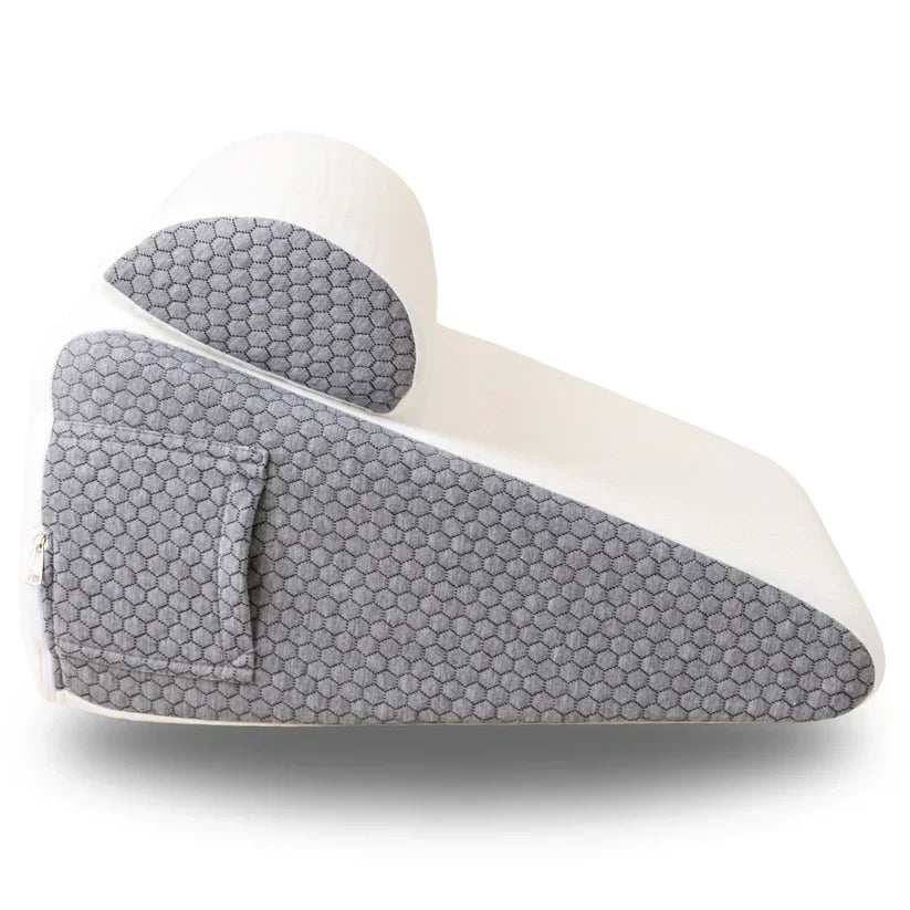 Contour Foam Pillow for Snore Relief and Back Support