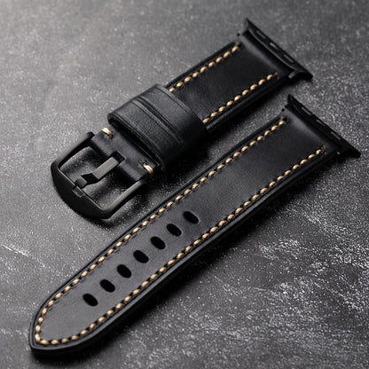 Classic Brown Genuine Leather Strap