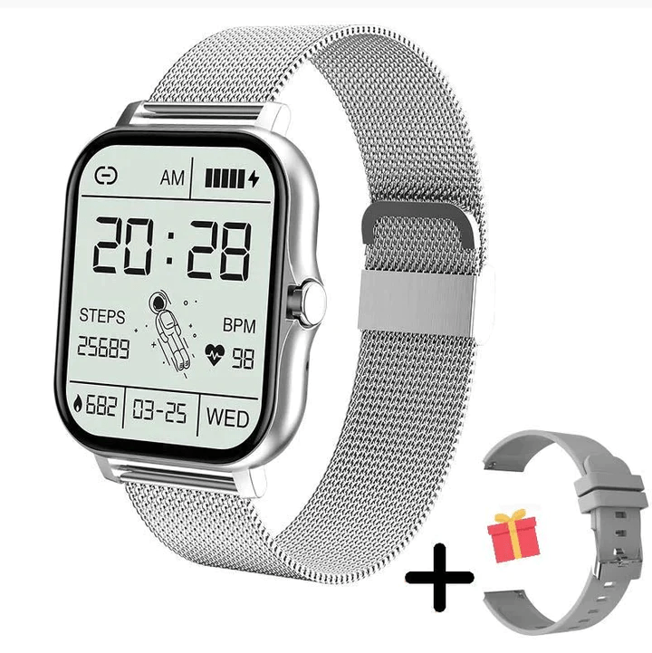Smart Touch Screen Watch with Bluetooth Connectivity