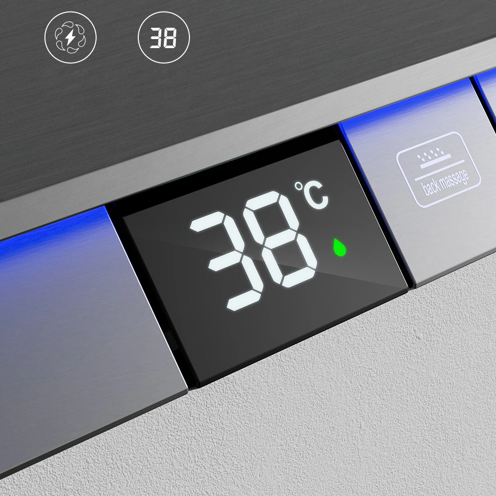 Premium Digital Shower System with LED Display