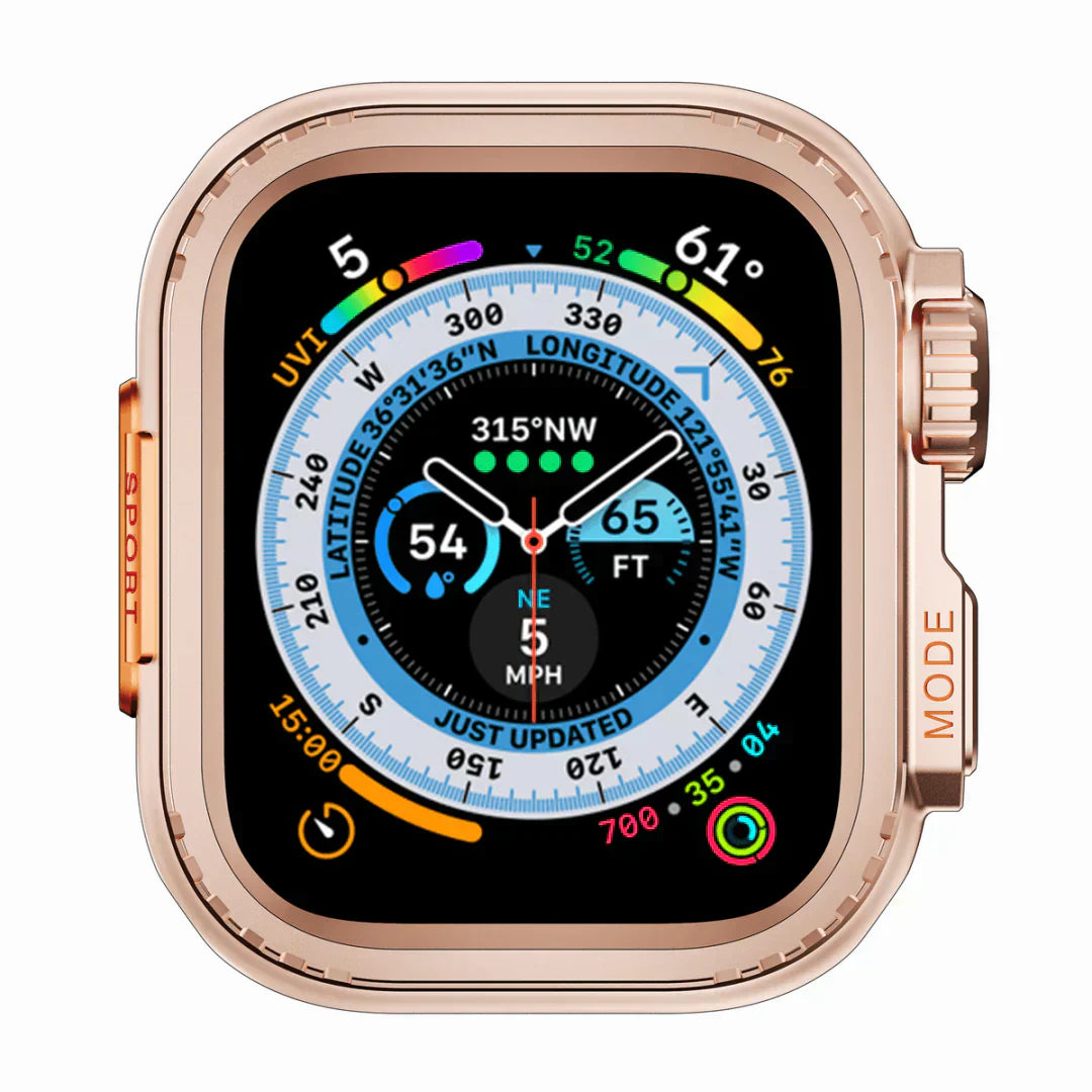 Durable Metal Protective Case for Apple Watch