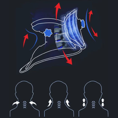Comfortable Cervical Traction Collar For Neck Pain Relief