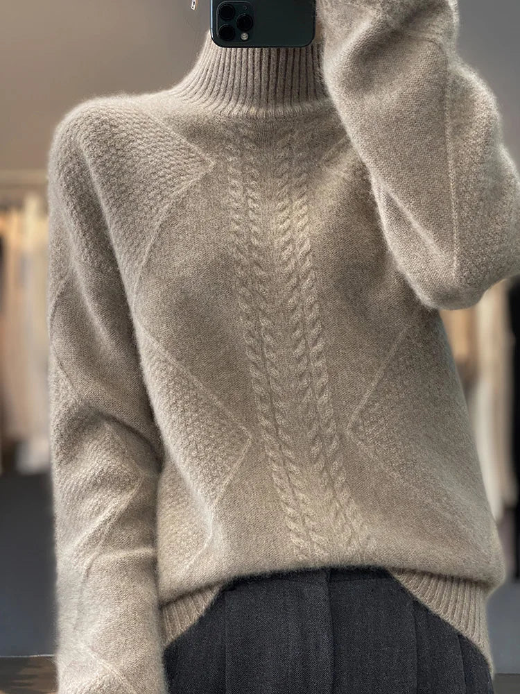 Soft Cashmere Crew Neck Sweater