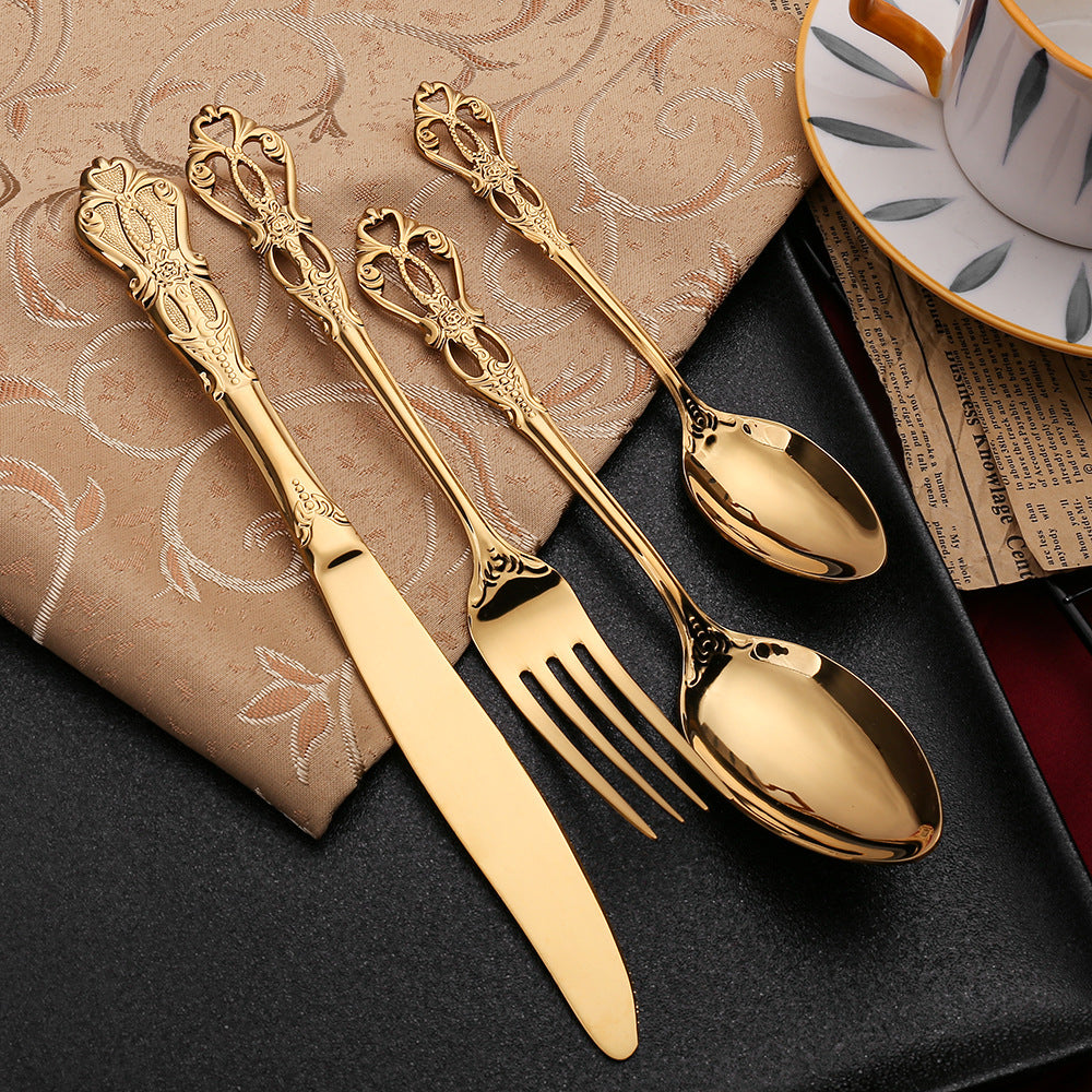 Premium Stainless Steel Silverware Set Durable