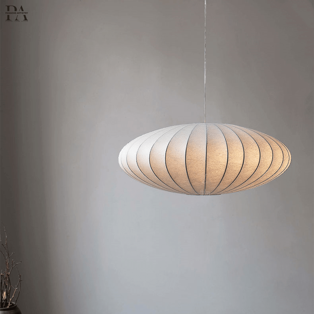 Calming Glass Hanging Lamp