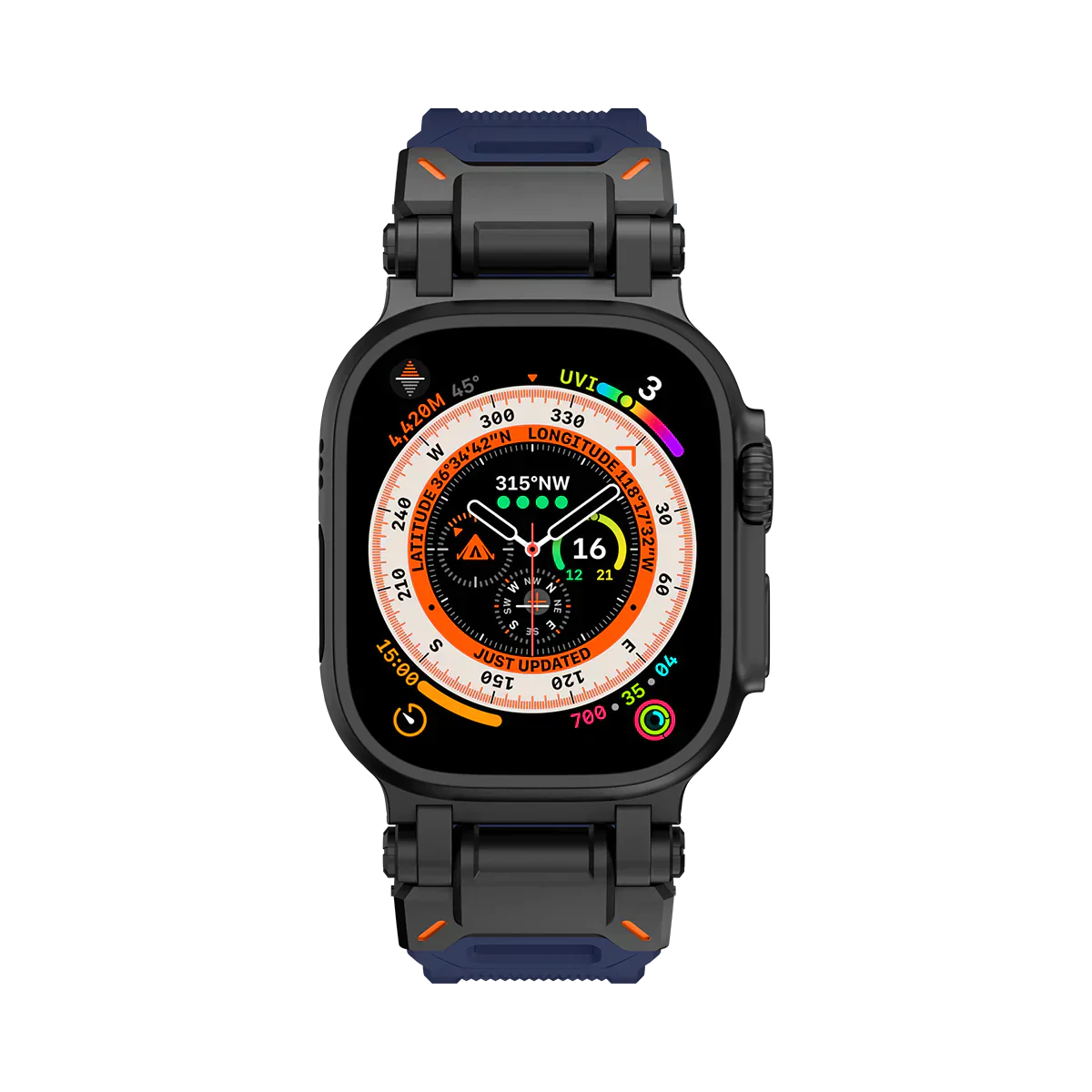Durable Silicone Strap for Apple Watch