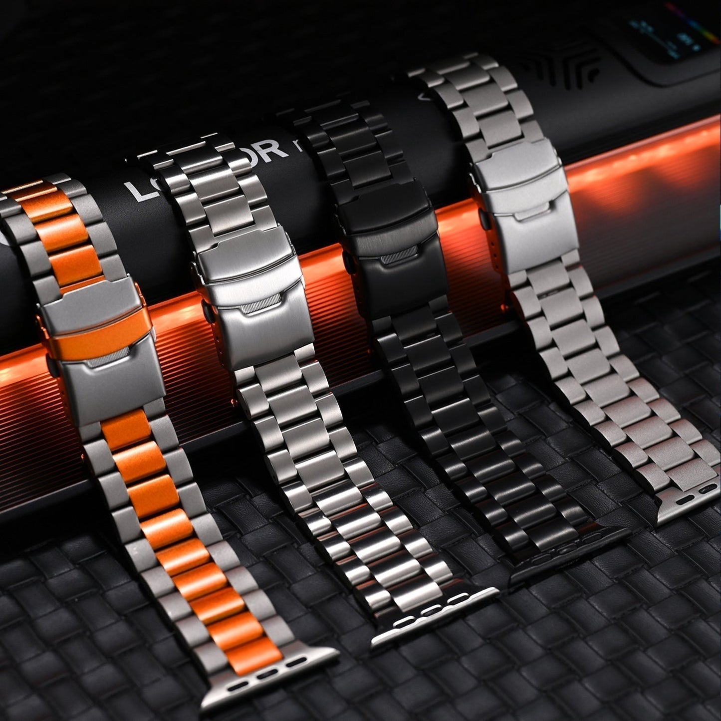 Durable Metal Watch Strap With Secure Lock for Apple Watch