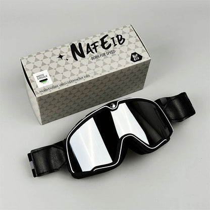 Vintage Style Prescription Goggles with UV Protection