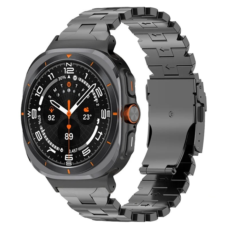 Colorful Butterfly Titanium Strap for 47mm Smart Watches