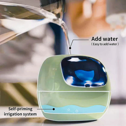 Intelligent Self Watering Indoor Planter With Sensors