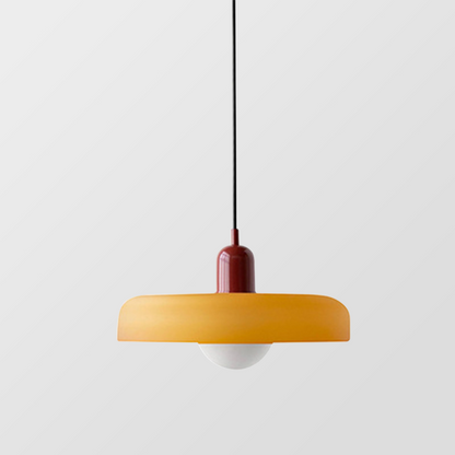 Vibrant Glass Modern Pendant Lighting for Dining Areas
