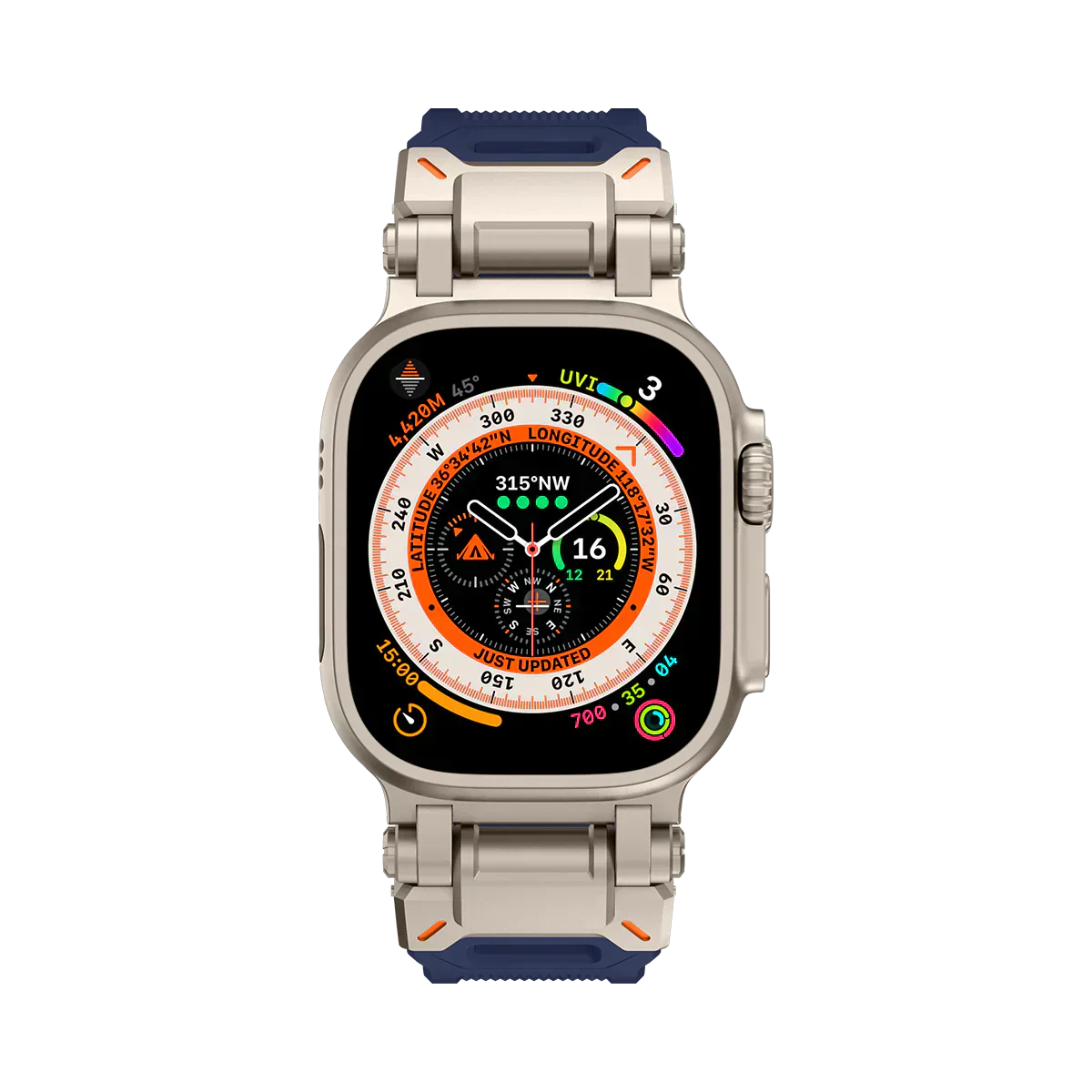 Durable Silicone Strap for Apple Watch