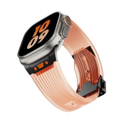 Transparent Soft Apple Watch Silicone Strap