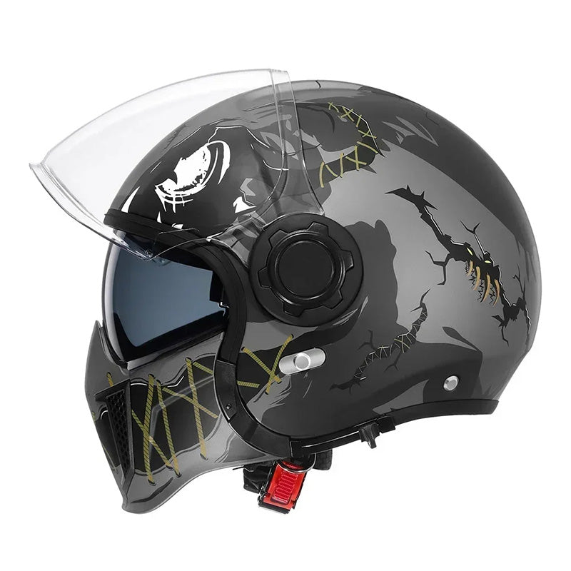 Safety Certified Full Face Modular Motorcycle Helmet