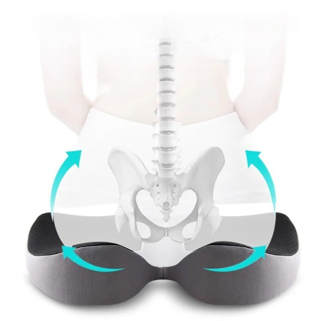Comfortable Car Seat Pad With Non Slip Base