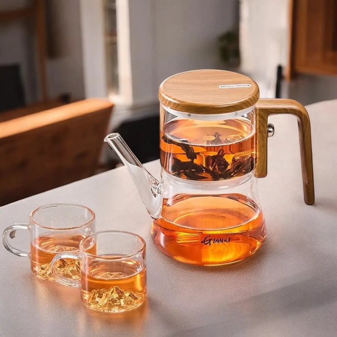 Gianixi Borosilicate Glass Magnetic Teapot Inovessa