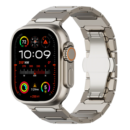 Strong Titanium Band Ring S09 - Lusomart