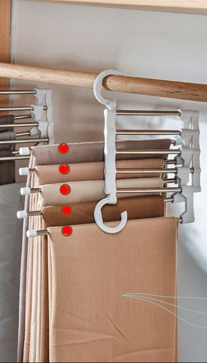 Space Saving Closet Pants Hanger