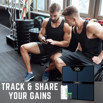 Accurate Digital Bathroom Weight Scale With Body Metrics