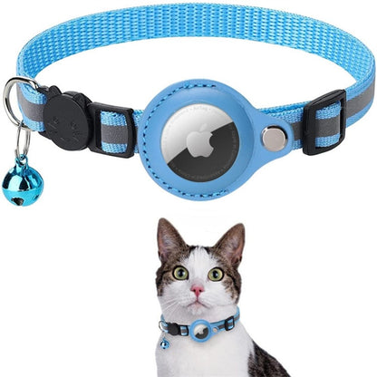 Safety Glow Cat Collar with Fast Release GPS Tracker