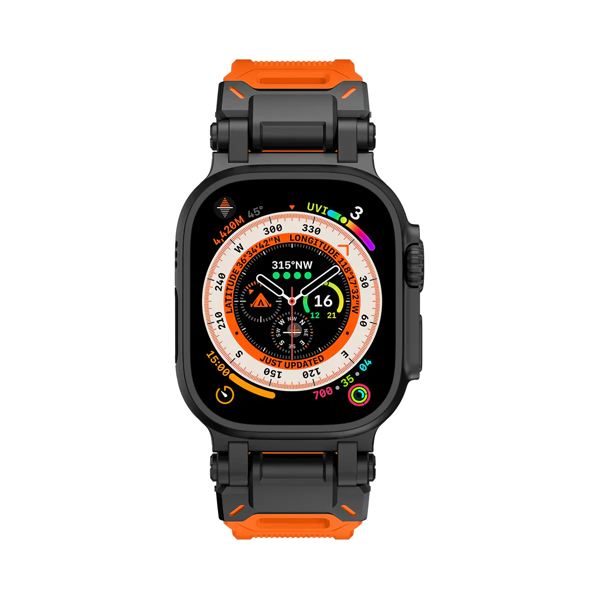 Durable Silicone Strap for Apple Watch