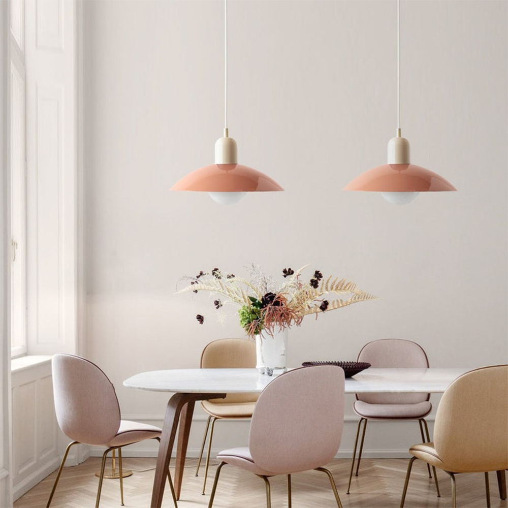 Modern LED Dining Room Chandelier With Open Shade