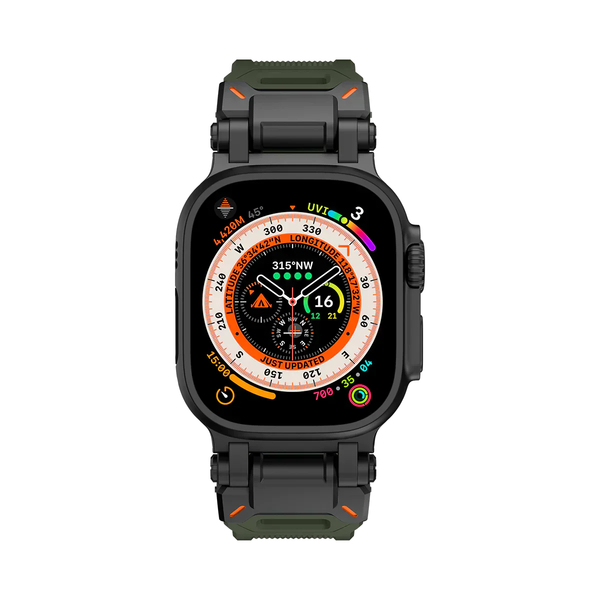 Durable Silicone Strap for Apple Watch