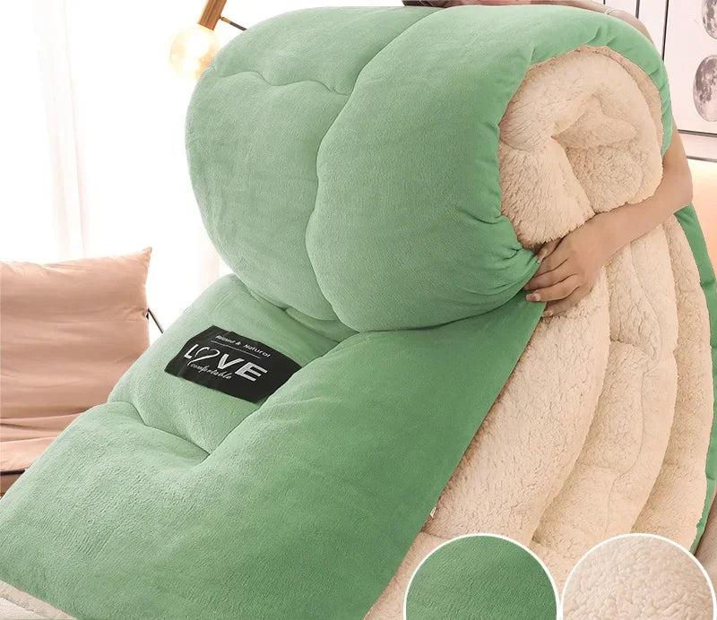 Plush Oversized Soft Double Layer Fleece Throw Blanket