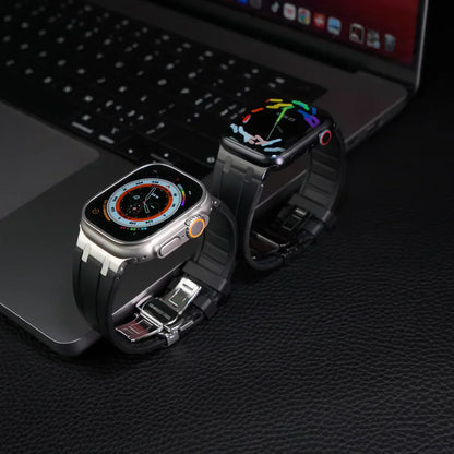Soft Silicone Apple Watch Band With Cute Buckle