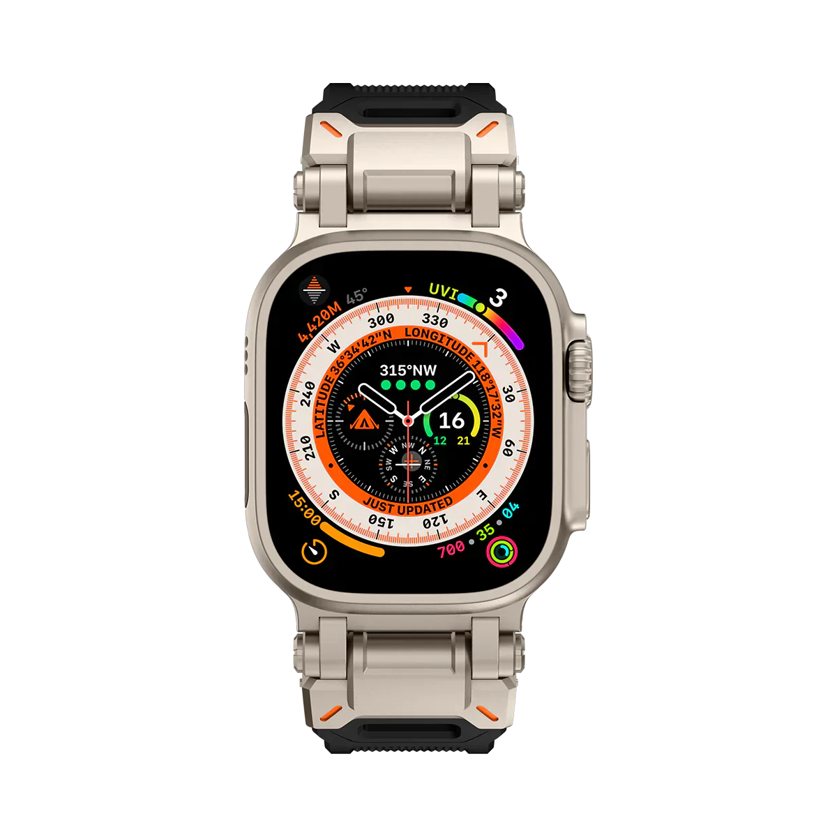 Durable Silicone Strap for Apple Watch