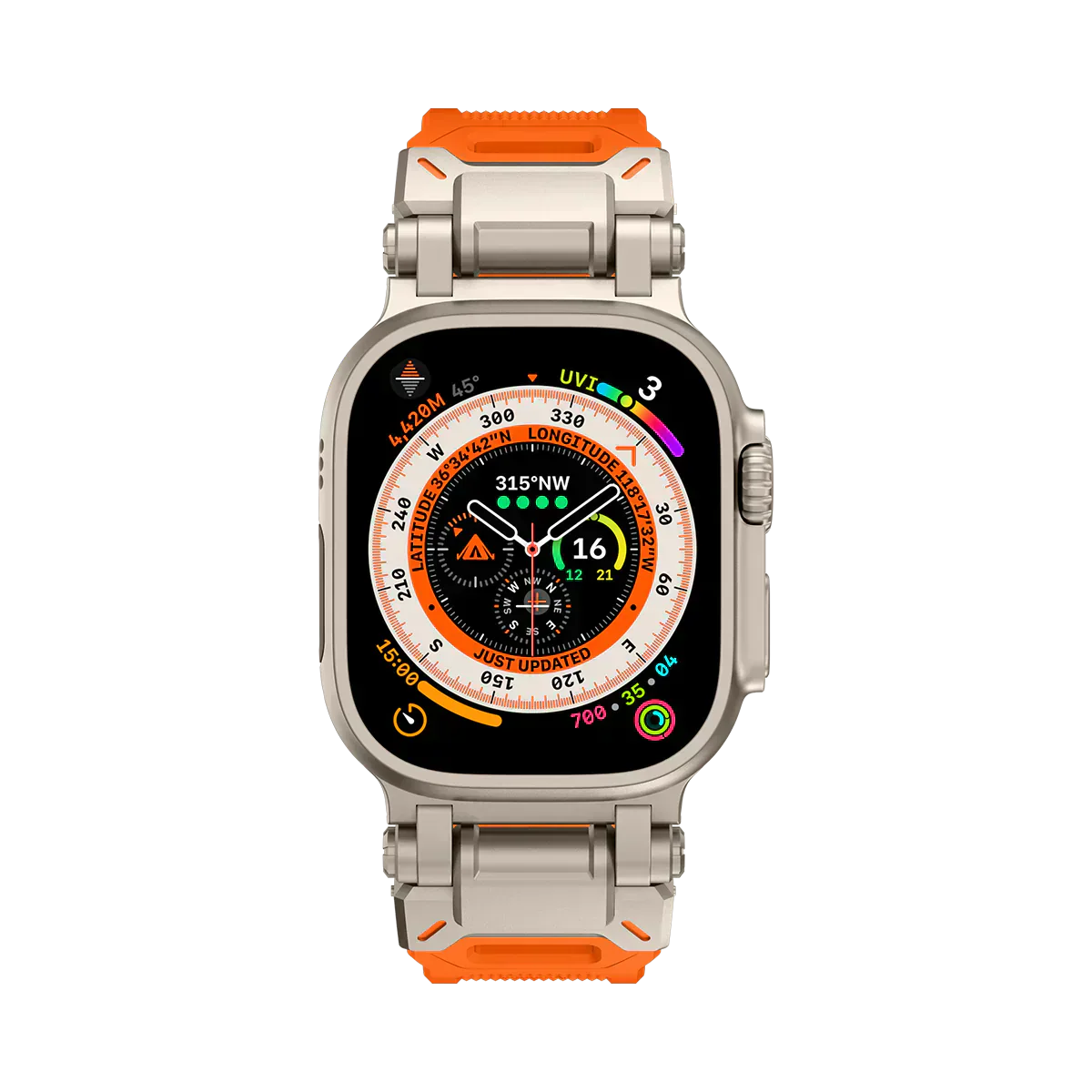 Durable Silicone Strap for Apple Watch