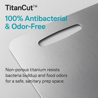 Hygienic Titanium Kitchen Cutting Board, Easy Clean