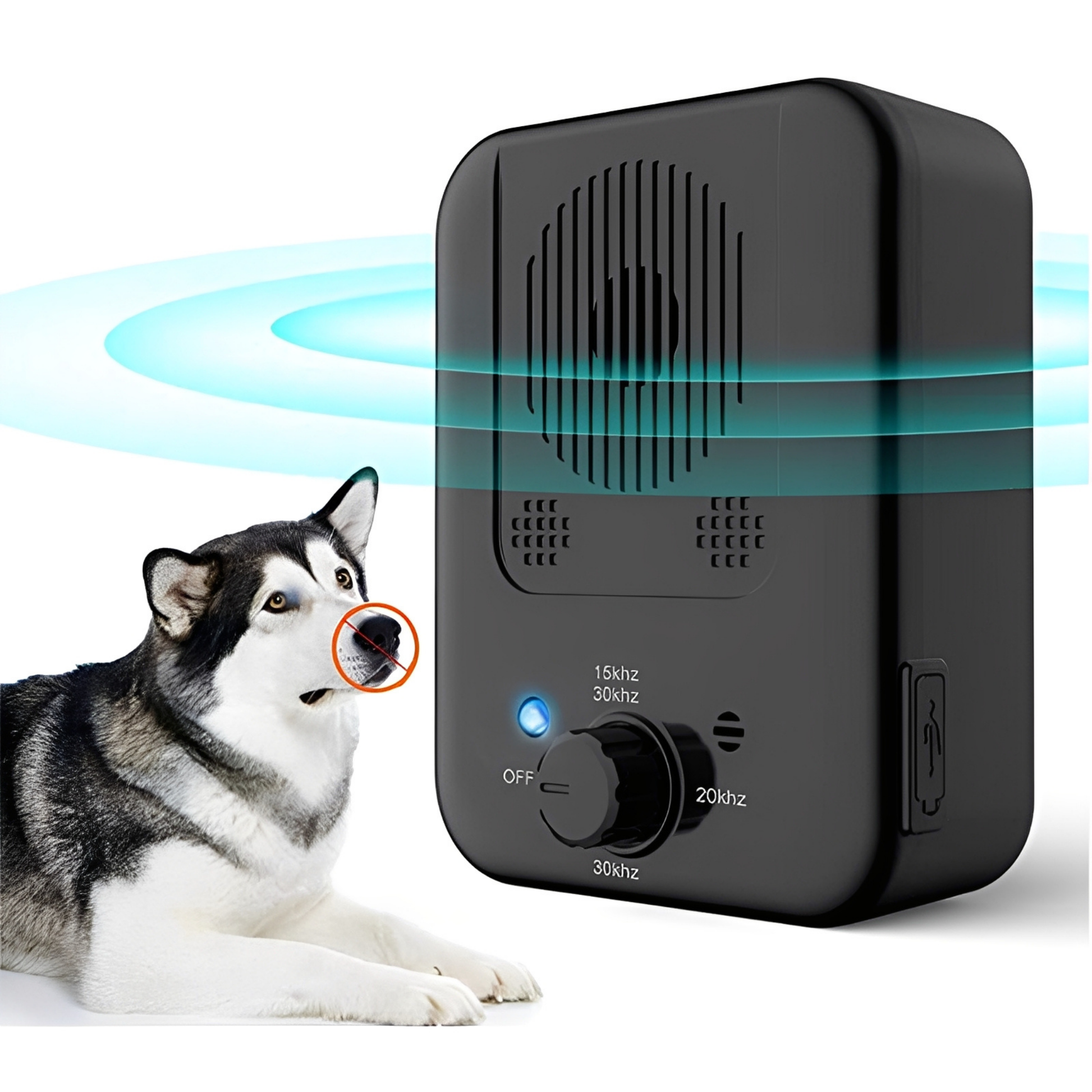 Effective Sonic Dog Bark Stopper for Home and Outdoor Use - Lusomart