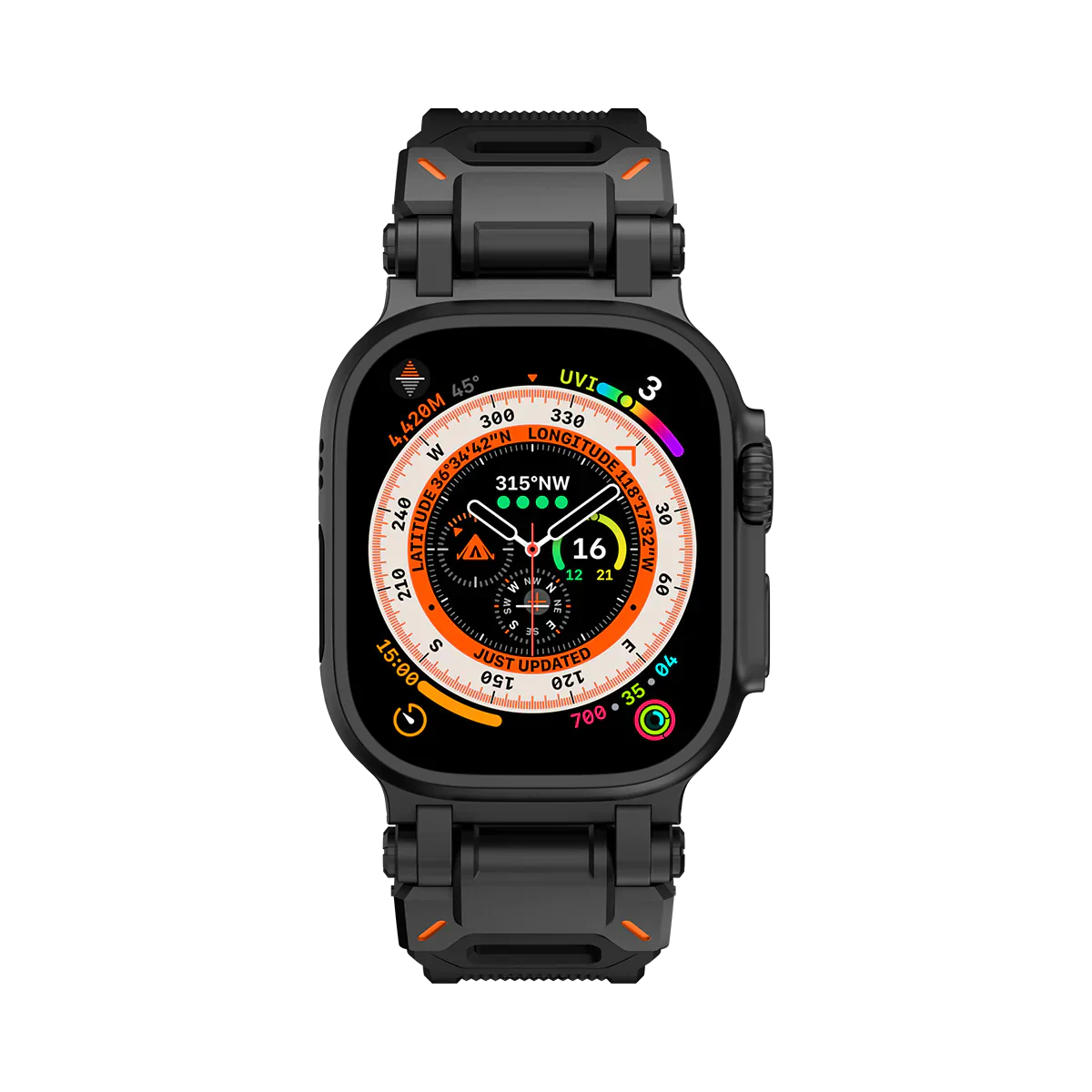 Durable Silicone Strap for Apple Watch
