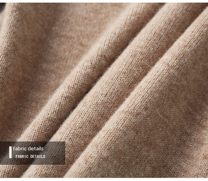 Soft Australian Wool Half Zip Jumper