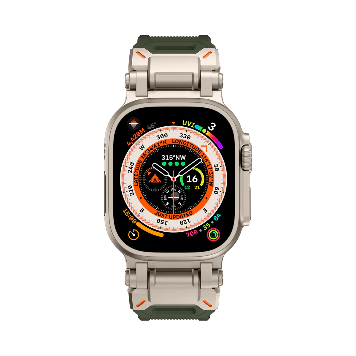 Durable Silicone Strap for Apple Watch