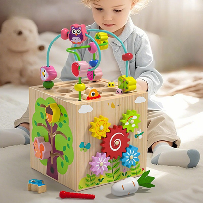 Fun 8-in-1 Learning Toy Cube for Kids