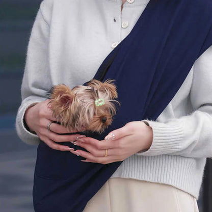 Compact Pet Sling - Easy Carry Pouch for Small Dogs