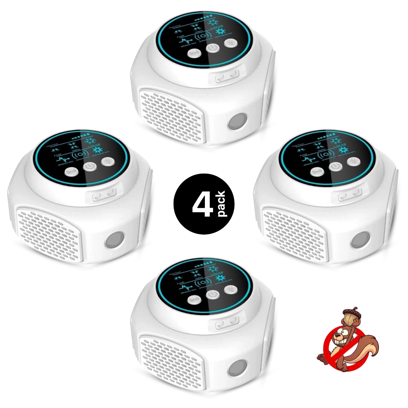 Effective Indoor Pest Repeller Ultrasonic Squirrel Deterrent