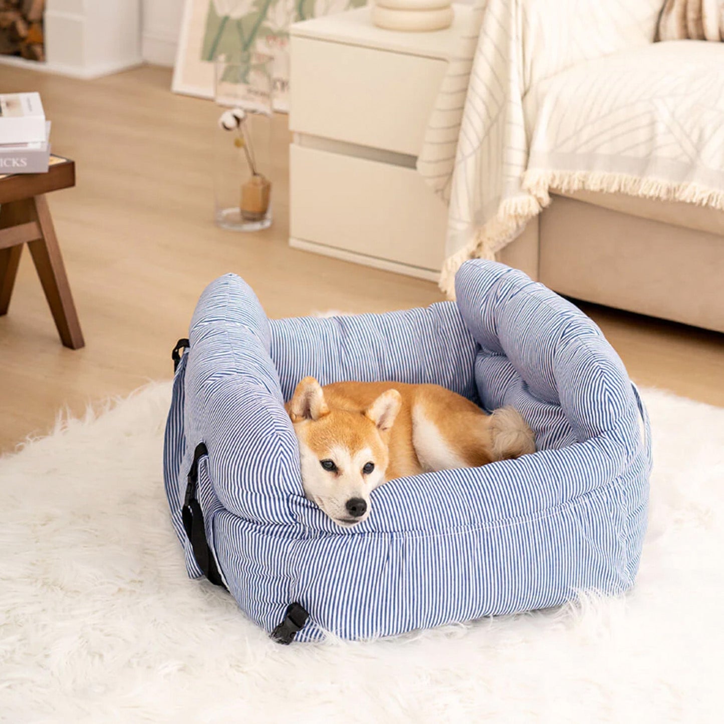 Practical Pet Car Seat & Travel Bag - Safe & Easy Clean