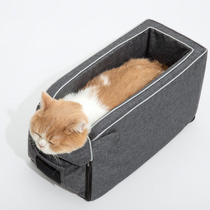 Luxury Pet Car Seat Booster - Safe and Cozy