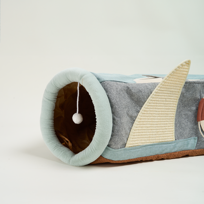 Portable Foldable Cat House - 4-in-1 Playpen & Bed