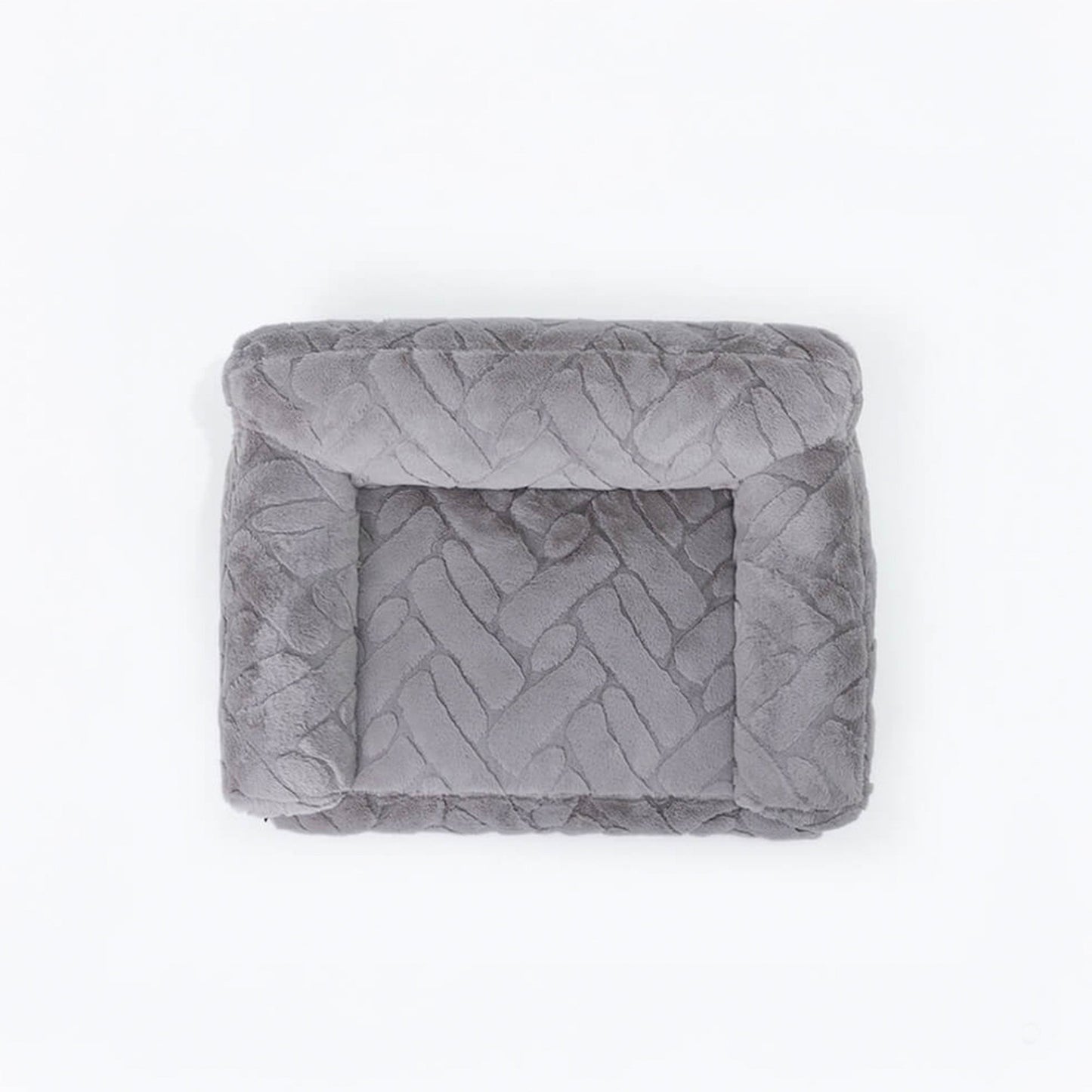 Plush Fake Fur Pet Bed Super Soft Cozy Comfortable